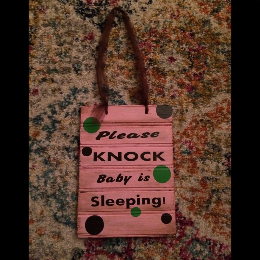 👶 Please Knock Baby is Sleeping! 😴